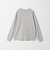 コットン カシミヤ ブレンド ロングスリーブ Tシャツ