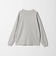 コットン カシミヤ ブレンド ロングスリーブ Tシャツ