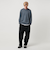 コットン カシミヤ ブレンド ロングスリーブ Tシャツ