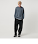 コットン カシミヤ ブレンド ロングスリーブ Tシャツ