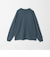 コットン カシミヤ ブレンド ロングスリーブ Tシャツ