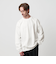 ファイン グロッシー コットン スウェットTシャツ