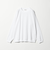 ファイン グロッシー コットン スウェットTシャツ