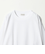 ファイン グロッシー コットン スウェットTシャツ