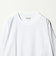 ファイン グロッシー コットン スウェットTシャツ