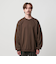ファイン グロッシー コットン スウェットTシャツ