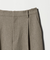 ポリエステルブレンド バックゴムストレートパンツ