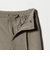ポリエステルブレンド バックゴムストレートパンツ