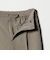 ポリエステルブレンド バックゴムストレートパンツ