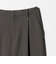 ポリエステルブレンド バックゴムストレートパンツ