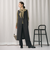 ポリエステルブレンド バックゴムストレートパンツ