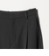 ポリエステルブレンド バックゴムストレートパンツ