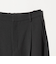 ポリエステルブレンド バックゴムストレートパンツ