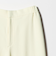ポリエステルブレンド モールバックゴムパンツ