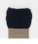 ＜MES CHAUSSETTES＞レイヤードライク リブソックス