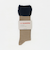 ＜MES CHAUSSETTES＞レイヤードライク リブソックス