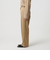 コットンレーヨンサテン ドローストワイドパンツ