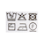 ウールポリエステル ハイゲージクルーネックニット ウォッシャブル