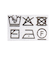ウールポリエステル ハイゲージクルーネックニット ウォッシャブル
