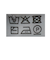 オブリック パターン ポロ ジャケット