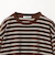 ポリエステルコットン ベロアボーダー ロングスリーブTシャツ