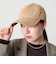 【別注】＜NEW ERA＞スエードライク ロゴ キャップ
