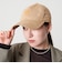 【別注】＜NEW ERA＞スエードライク ロゴ キャップ