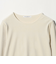 ポリエステルブレンド ベロアロングスリーブ Tシャツ