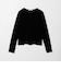 ポリエステルブレンド ベロアロングスリーブ Tシャツ