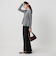 【WEB限定 Wardrobe DAILY MINIMAL】ダブルクロス カーブスカート ウォッシャブル
