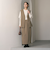 【WEB限定 Wardrobe DAILY MINIMAL】ダブルクロス カーブスカート ウォッシャブル