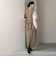 【WEB限定 Wardrobe DAILY MINIMAL】ダブルクロス カーブスカート ウォッシャブル