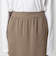 【WEB限定 Wardrobe DAILY MINIMAL】ダブルクロス カーブスカート ウォッシャブル