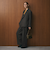 【WEB限定 Wardrobe DAILY MINIMAL】ウールライク メランジダブルジャケット ウォッシャブル