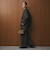 【WEB限定 Wardrobe DAILY MINIMAL】ウールライク メランジダブルジャケット ウォッシャブル
