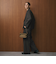 【WEB限定 Wardrobe DAILY MINIMAL】ウールライク メランジダブルジャケット ウォッシャブル