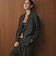 【WEB限定 Wardrobe DAILY MINIMAL】ウールライク メランジダブルジャケット ウォッシャブル