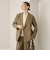 【WEB限定 Wardrobe DAILY MINIMAL】ウールライク メランジダブルジャケット ウォッシャブル