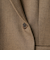 【WEB限定 Wardrobe DAILY MINIMAL】ウールライク メランジダブルジャケット ウォッシャブル