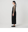 【WEB限定 Wardrobe DAILY MINIMAL】ウールライクメランジ スクエアネックワンピース ウォッシャブル