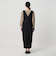【WEB限定 Wardrobe DAILY MINIMAL】ウールライクメランジ スクエアネックワンピース ウォッシャブル