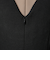 【WEB限定 Wardrobe DAILY MINIMAL】ウールライクメランジ スクエアネックワンピース ウォッシャブル