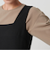 【WEB限定 Wardrobe DAILY MINIMAL】ウールライクメランジ スクエアネックワンピース ウォッシャブル