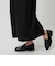 【WEB限定 Wardrobe DAILY MINIMAL】ウールライクメランジ スクエアネックワンピース ウォッシャブル
