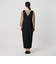 【WEB限定 Wardrobe DAILY MINIMAL】ウールライクメランジ スクエアネックワンピース ウォッシャブル