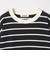 ディストレスト ボーダー ロングスリーブ Tシャツ