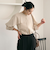 【WEB限定 Wardrobe DAILY MINIMAL】フリルレイヤーブラウス ウォッシャブル