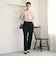 【WEB限定 Wardrobe DAILY MINIMAL】フリルレイヤーブラウス ウォッシャブル