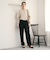 【WEB限定 Wardrobe DAILY MINIMAL】フリルレイヤーブラウス ウォッシャブル