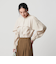 【WEB限定 Wardrobe DAILY MINIMAL】フリルレイヤーブラウス ウォッシャブル
